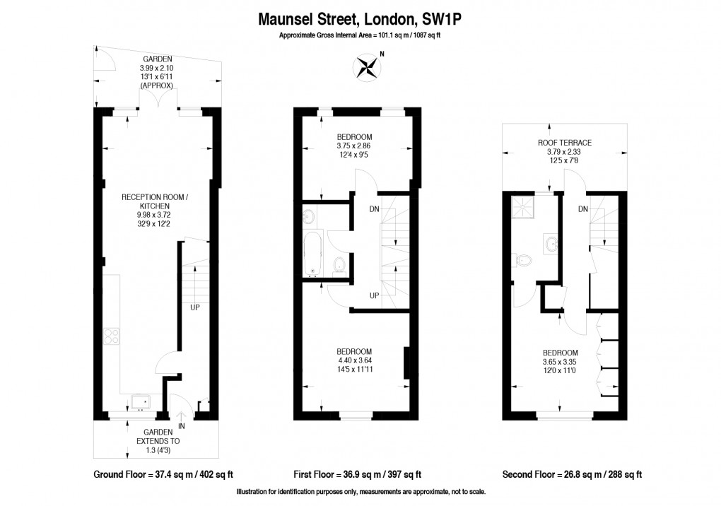 Floorplan for Westminster, London