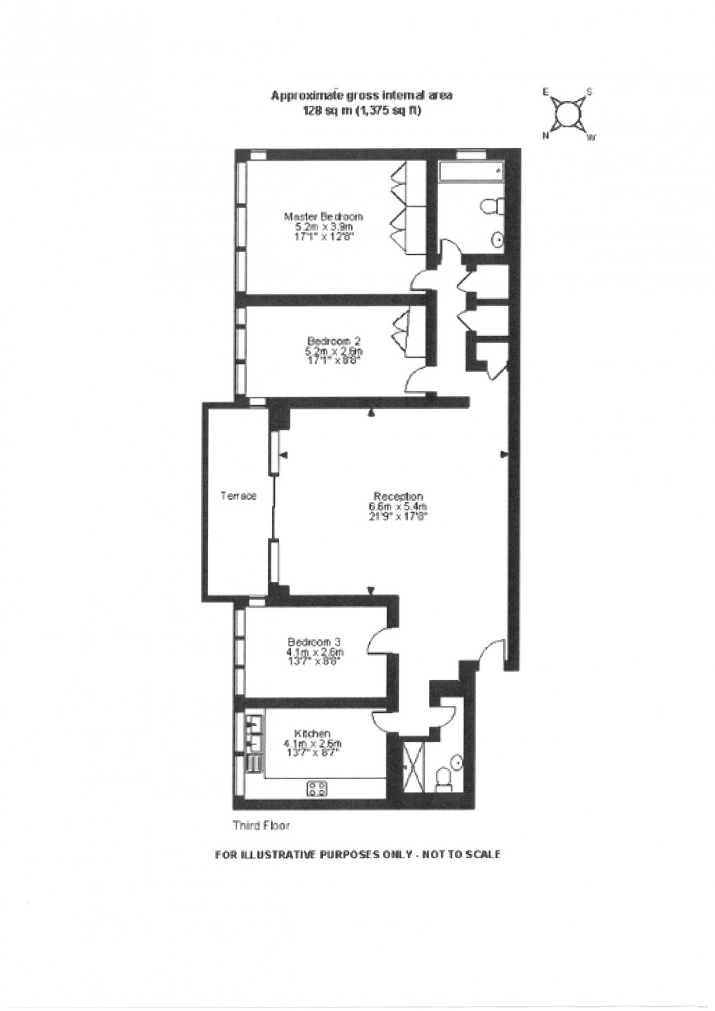 Floorplan for Paddington, London