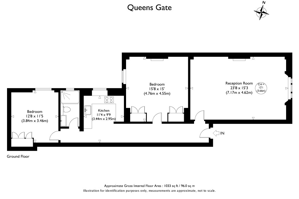 Floorplan for South Kensington, London