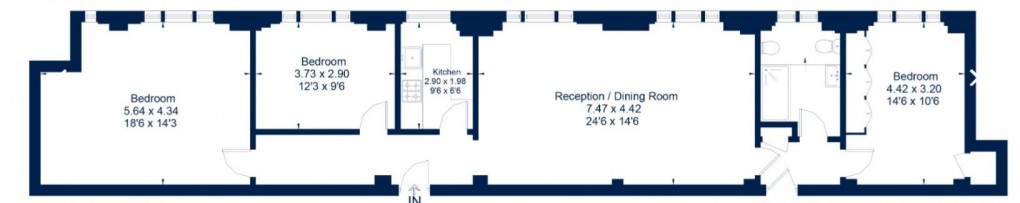 Floorplan for Mayfair (South) and Piccadilly, London