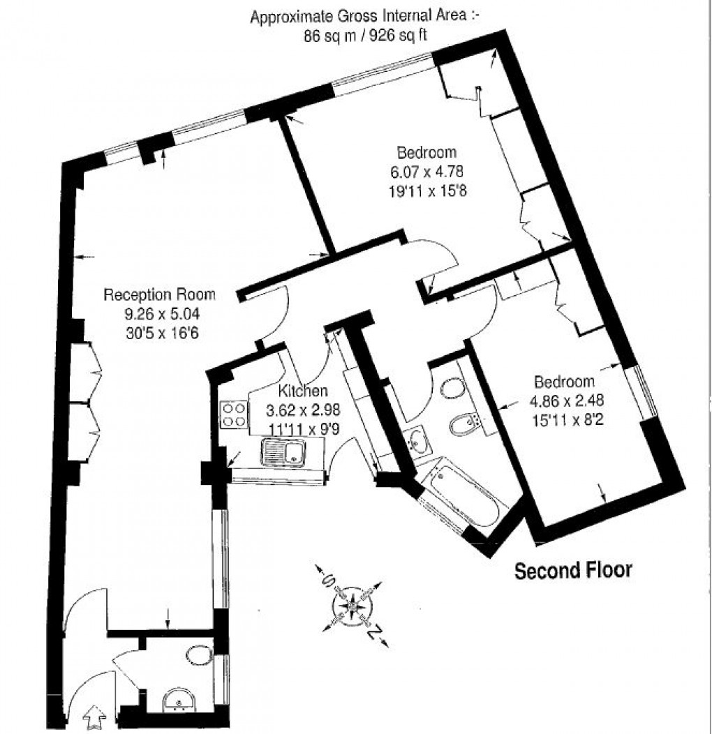 Floorplan for St John's Wood, London