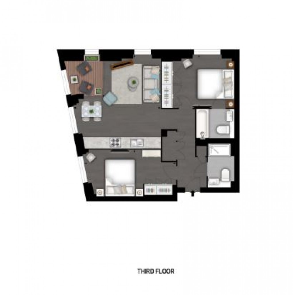 Floorplan for Battersea, London