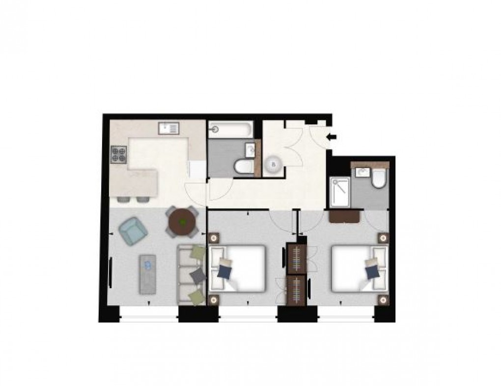 Floorplan for Hammersmith, London