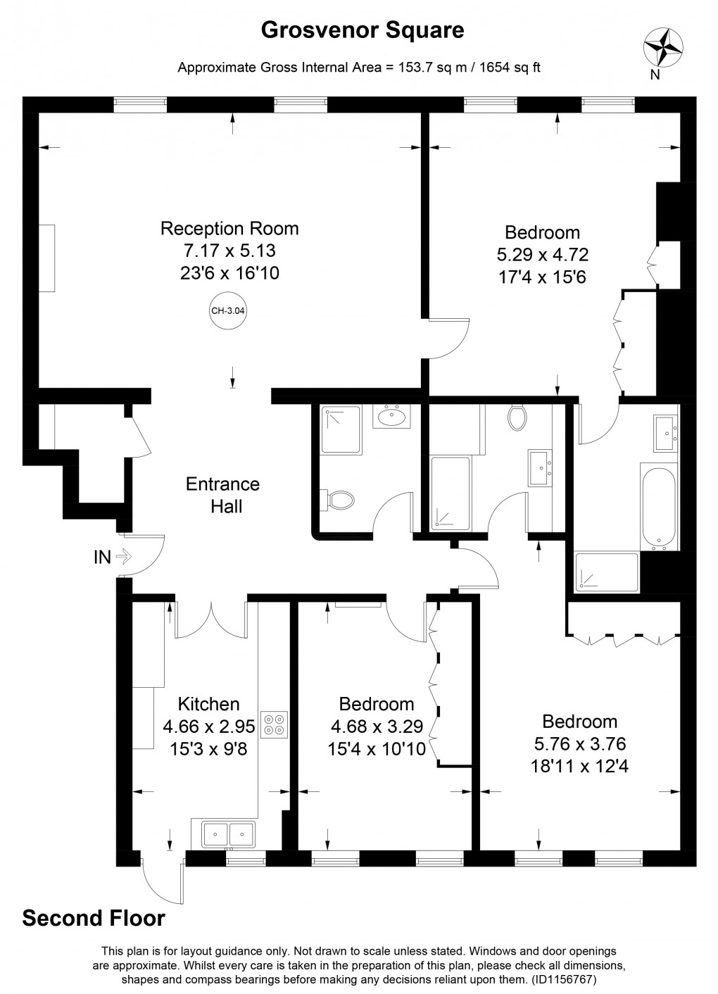 Floorplan for Mayfair, London