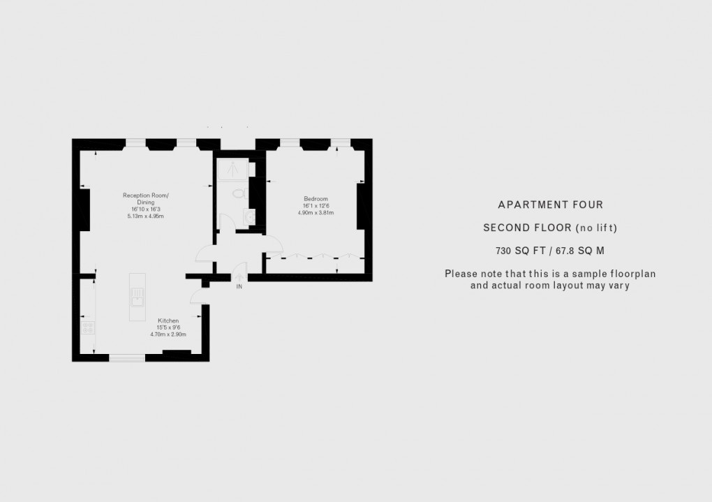 Floorplan for Marylebone, London