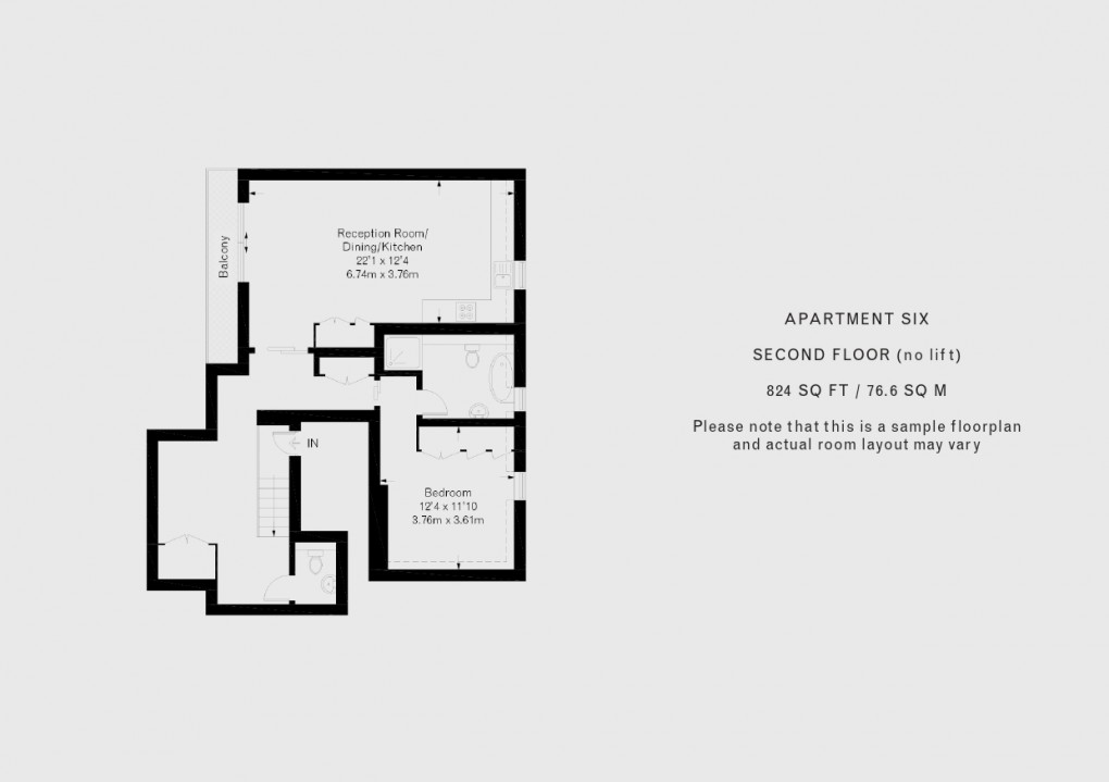 Floorplan for Marylebone, London