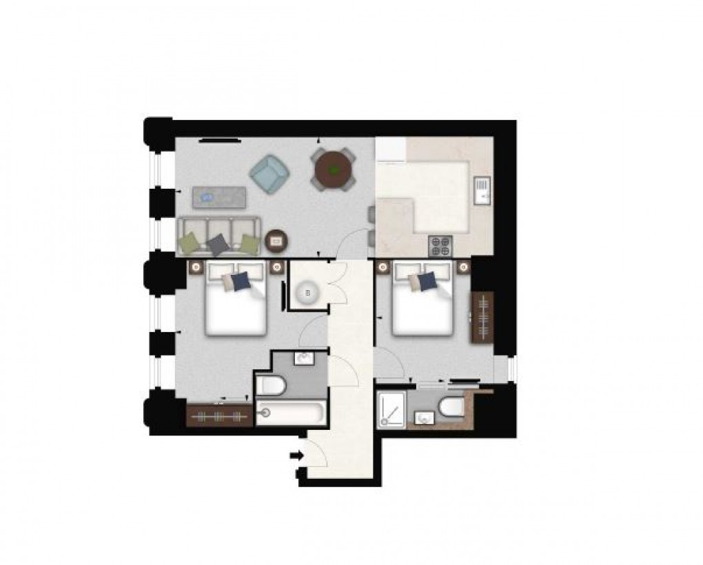 Floorplan for Hammersmith, London