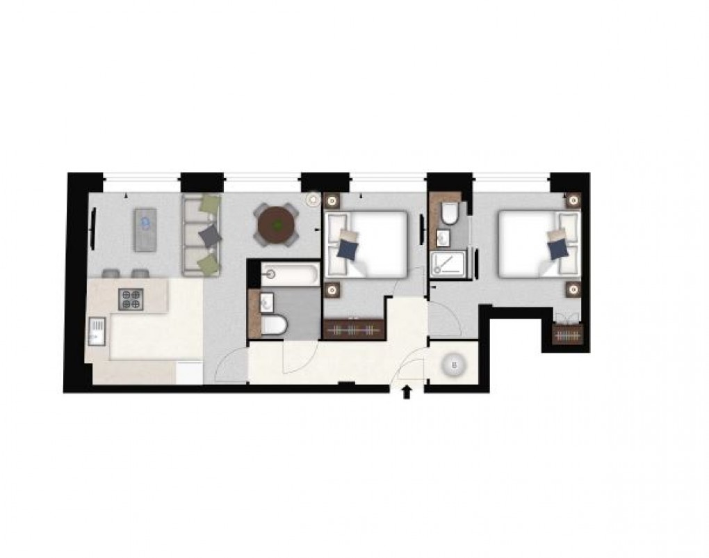 Floorplan for Hammersmith, London