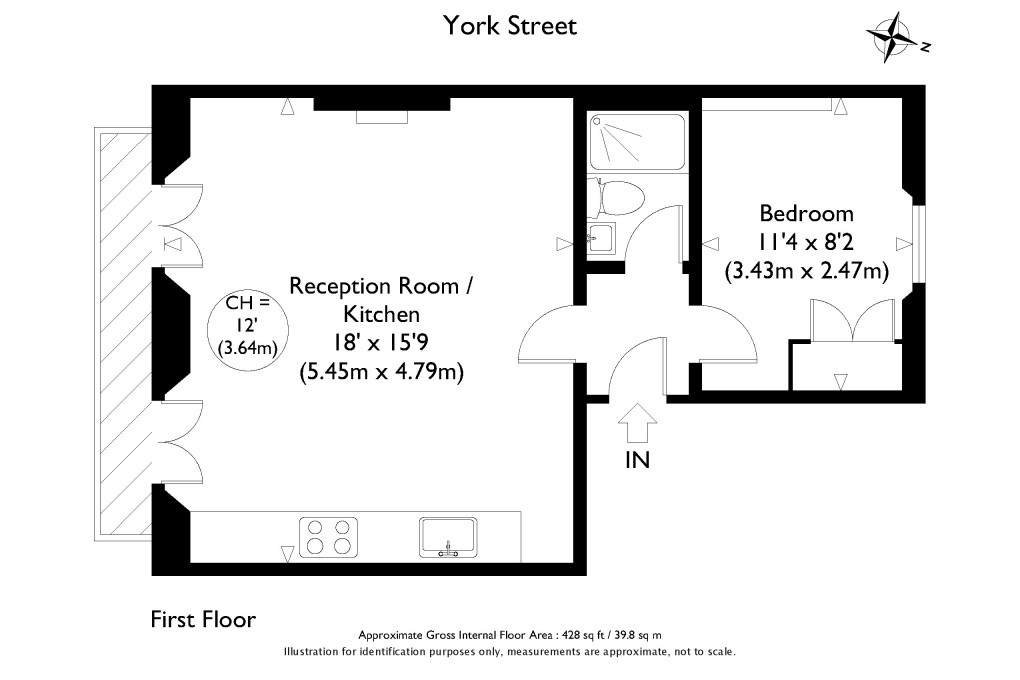 Floorplan for Marylebone, London